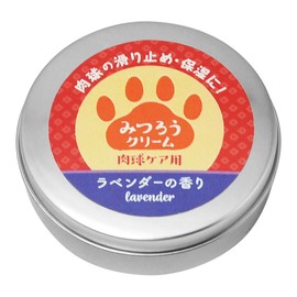 100% Natural Ingredients, Made in Japan, Beeswax, Paw Cream, Lavender Scent, 1.1 oz (30 g), For Dogs and Cats, Safe to Lick