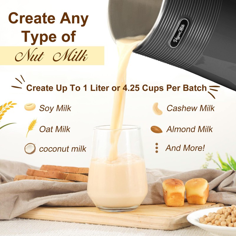 Nut Milk Maker Machine, Almond Milk Maker Machine, Soy Milk