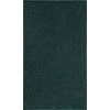 Ambiant Pet Friendly Solid Color Area Rug Forest Green, 1.5'