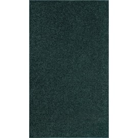 Ambiant Pet Friendly Solid Color Area Rug Forest Green, 1.5' x 2.25' Mat (18"x27")