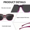 Myiaur Polarised Fit Over Glasses Sunglasses For Women Men, Trendy
