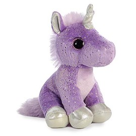 Aurora World 60878 Sprinkles Purple Unicorn 7In