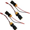 XT60 Male to Female Connectors with JST Female in-line Lipo