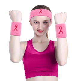 ONUPGO Wristband Sweatbands for Men and Women - Athletic Cotton Terry Cloth Wrist Bands Sport Sweat Band for Basketball, Tennis, Football, Baseball, Running, Gym (1 Pair)