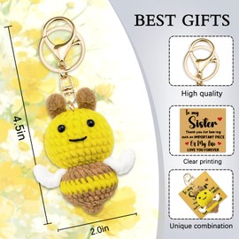 Birthday Gifts for Sister Best Sister Ever Keychain To My Sisters Gifts from Sis Brother Soul Sisters Gift Thanksgiving Christmas Gift Funny Sis Keyring