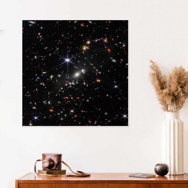 James Webb - First Deep Field Image Poster by NASA