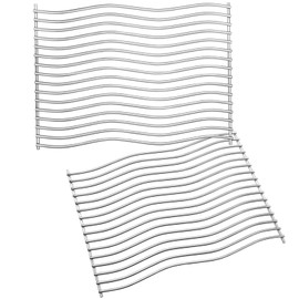 Criditpid BBQ Grates Replacement for Napoleon Napoleon Mirage/LEX/Ted Reader/Legend 485 Series, 485RB, 485RSIB, LD485, LD485RSIB, 17 3/4" Heavy Duty Stainless Steel Cooking Grids. (2 Pack)