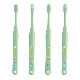 オーラルケア タフト20 歯ブラシ ミディアム 25本入 M グリーン