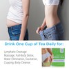 Bruizex Lymphatic Green Tea, Lymphatic Drainage Cleanse & Detox, Natural