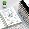 RETTACY A5 Dotted Notebook, Bullet Dot Grid Journal, Wirebound Spiral