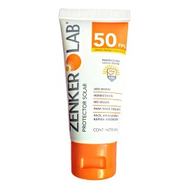 Bloqueador Protector Solar Zenker Lab Fps Crema