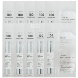 VT Cosmetics Miracle House VT VT Cosmetic Riddle Shot 100 2 steps / 미라클하우스 VT 브이티코스메틱 리들샷 100 2스텝 x 10매 마스크팩 피부진정보습 각질케어 피부결정돈 796356