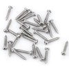 200PCS Self-Tapping Screws,304 Stainless Steel Round Head Tapping Screws,Full Threaded