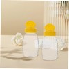 STOBAZA Refillable Honey Containers Pack Mini Honey Bottles Leakproof for