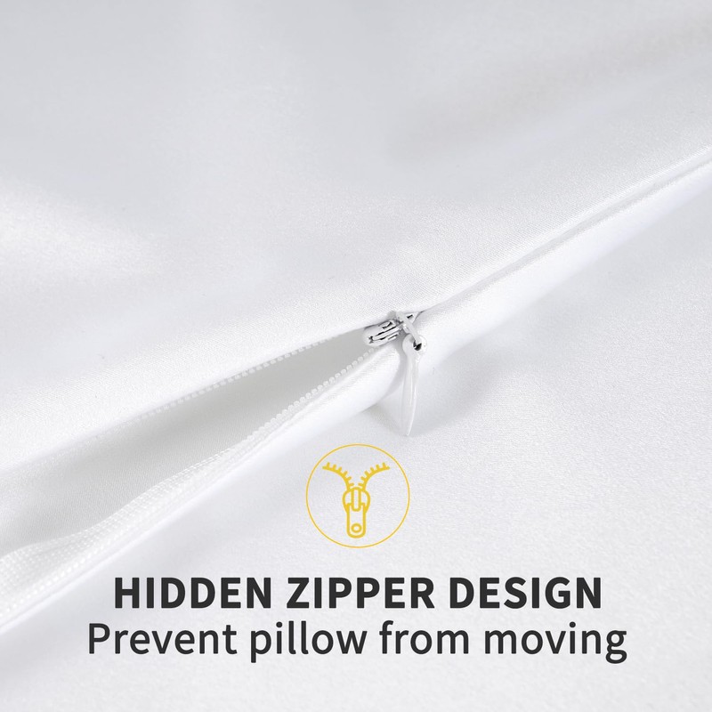 ZIMASILK 100% Mulberry Silk Pillowcase for Hair & Skin, 19