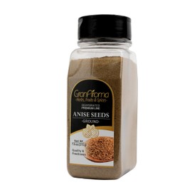 GranAroma Ground Anise Seeds, Sweet, Aromatic Spice, Baking & Cooking (7.6 Ounce)