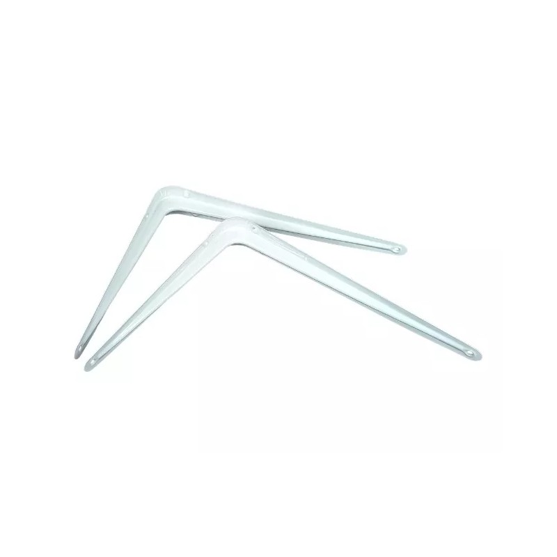 L&T 12 Ménsulas De Acero 20x25cm Estantería Repisa Base Soporte