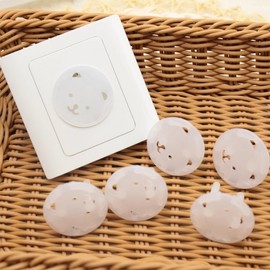 Multi-Outlet Safety Cover Power Socket Protector Cap Switch Cover 50ea