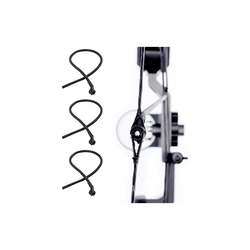 Huntingdoor 3 PCS Bow Peep Sight with Peep Sight Tubing