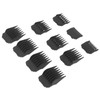 10pcs Hair Clipper Guide Comb Universal Clear Number Guide Comb
