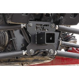 Rough Country UTV Receiver Hitch for 2014-2022 Polaris RZR XP 1000 - 93039, Black, 2"
