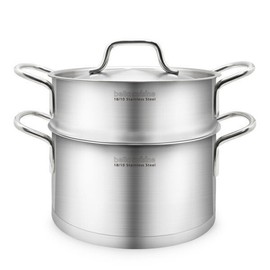 Classic Multipurpose Steamer Set 20cm / Induction Compatible Bellacuisine / 클래식 다용도 찜냄비 세트 20cm 인덕션 가능 bellacuisine