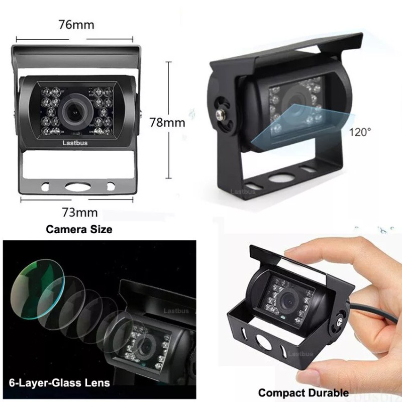 iPoster Car IR Rear View Back up Camera Reversing Cam