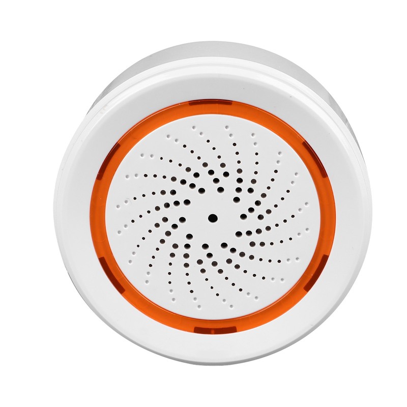 Smart Indoor Sound and Light Alarm USB Battery Dual Power