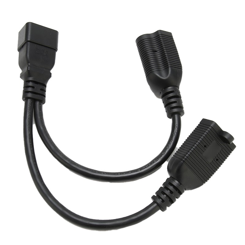 IEC320 C20 to 5 20R 5 20R Power Cord Universal