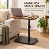 Adjustable Laptop Side Table for Small Spaces – Tilting 30×40cm