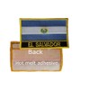 vmcoatdu 2 Pieces El Salvador Flag Rectangle or Shield Salvador