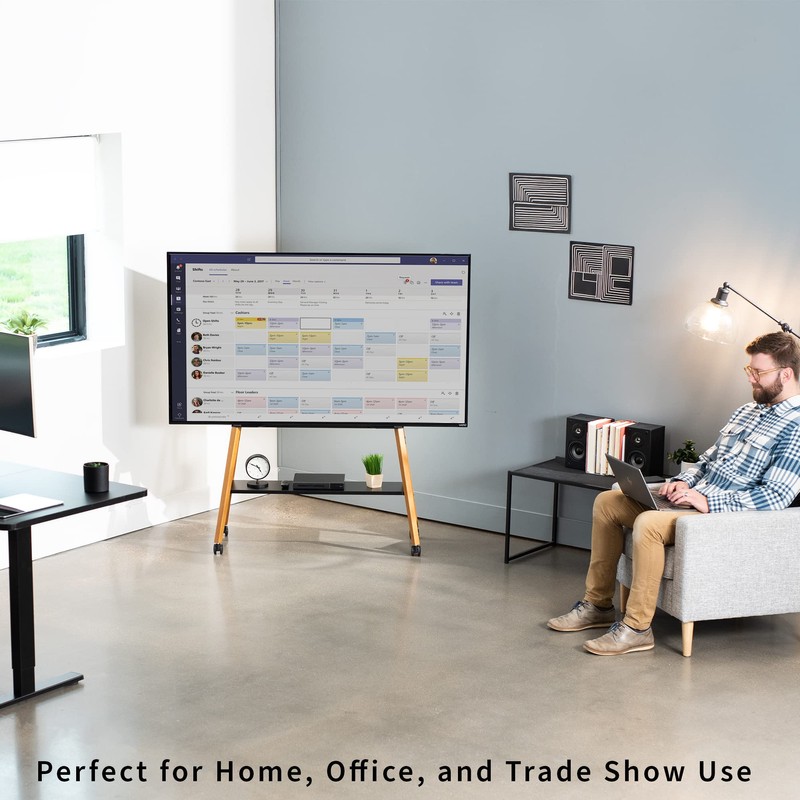 VIVO Rolling Artistic 43 to 75 inch LED LCD Screen