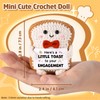 Engagement Gifts for Couple, Crochet Toast with Funny Engagement Card