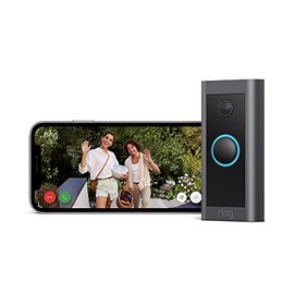 Ring Ring Video Doorbell Wired | Doorbell Security Camera with 1080p HD Video, Advanced Motion Detection, hardwired (existing doorbell wiring required) | 30-day free trial of Ring Home