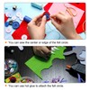 sourcing map 200pcs Round Felt Circles, 25mm 1" Pre Cut