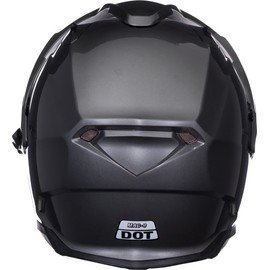 Bell Mag-9 Open Face Motorcycle Helmet (Solid Gloss Titanium, XX-Large)