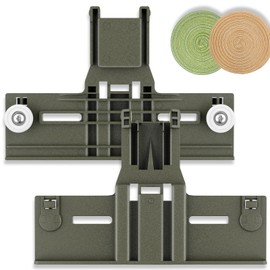 2PCS-Upgraded W10350375 W10712395 Dishwasher Top Rack Adjuster Parts For Whirlpool Dishwasher Parts WDT730PAHZ0, WDT750SAHZ0, WDT970SAHZ0, WDTA50SAHZ0 Upper Rack, Fit Kenmore 665 Dishwasher Rack Part