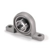 XiKe 4pcs KP005 Bore 25mm Zinc Alloy Pillow Block Bearing