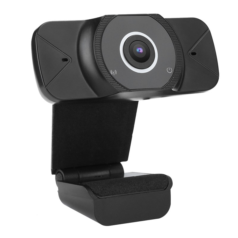Webcam PC Camera HD 1080P Laptop Desktop Computer USB Drive‑Free