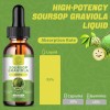 Soursop Graviola Herbal Drops Multivitamin, 60ml, 2 Fl Oz, Organic