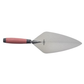MARSHALLTOWN Brick Trowels, London Style, 13 x 5-3/8 Inch, DuraSoft Handle, Brickwork, Blockwork, Stonework, Masonry, Made in USA, 33 13FG