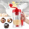 Hand-held Manual Pancake Cupcake Batter Mixer Dispenser Blender Machine Baking