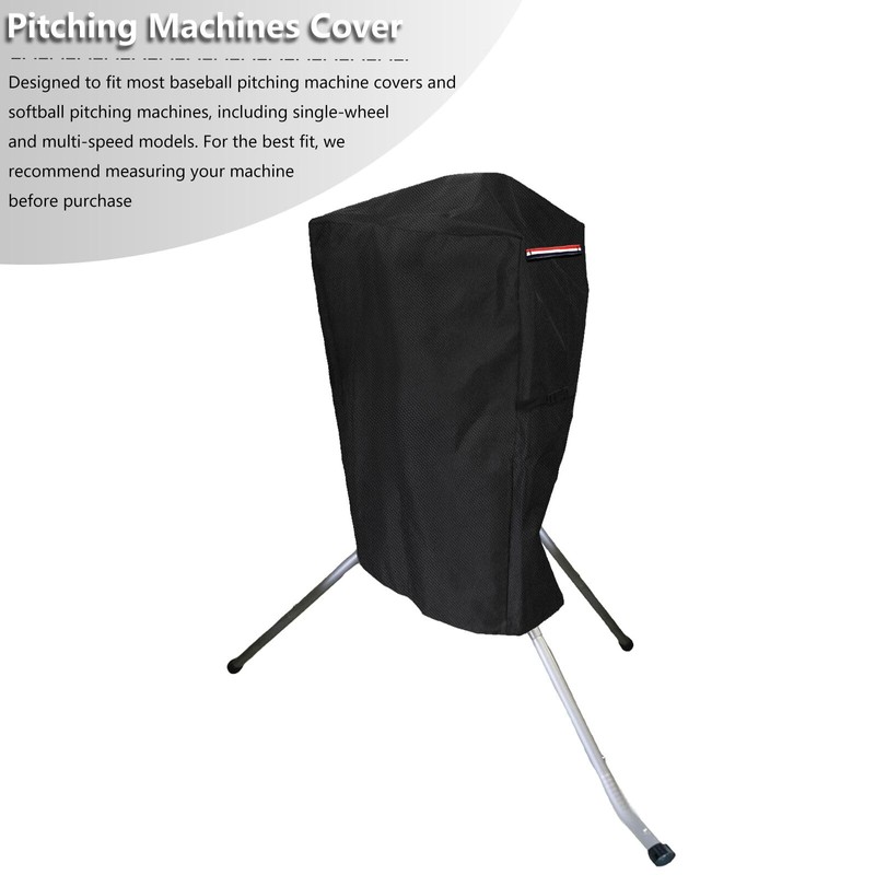 Exokugo Pitching Machine Cover,Universal Heavy-Duty Weatherproof Protection for Baseball/Softball Pitching