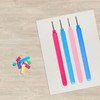 Rumyve 16pcs Slotted Quilling Tools,Paper Quilling Tools,Multifunction Paper Rolling Pen,Roller