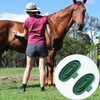Tiardey 2Pcs Horse Rubber Comb Horse Curry Comb Rubber Hair