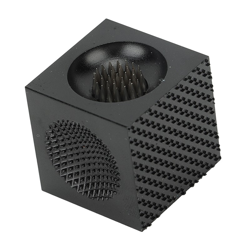Pool Cue Tip Repair Tool Multifunctional Cube Shape Aluminum Alloy