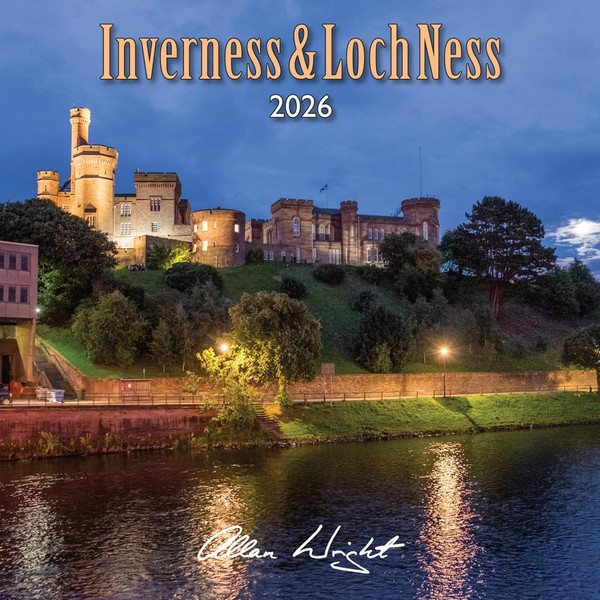 2026 Scotland Calendar Inverness & Loch Ness – Wall Calendar