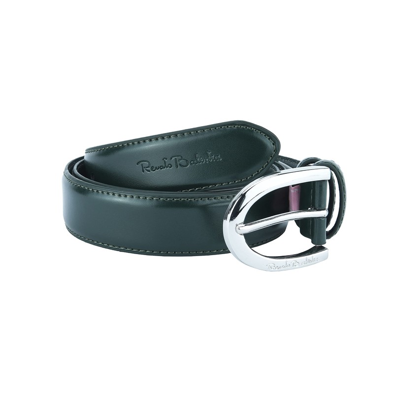 Renato Balestra Ladies Genuine Leather Thin Belt Shortenable with Box,