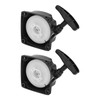 2pcs Recoil Starter with Claw Pole Cog for Dirt Bike