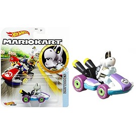Hot Wheels Mario Kart - Metal Vehicle 1/64 - GJH59 - Dry Bones Standard Kart